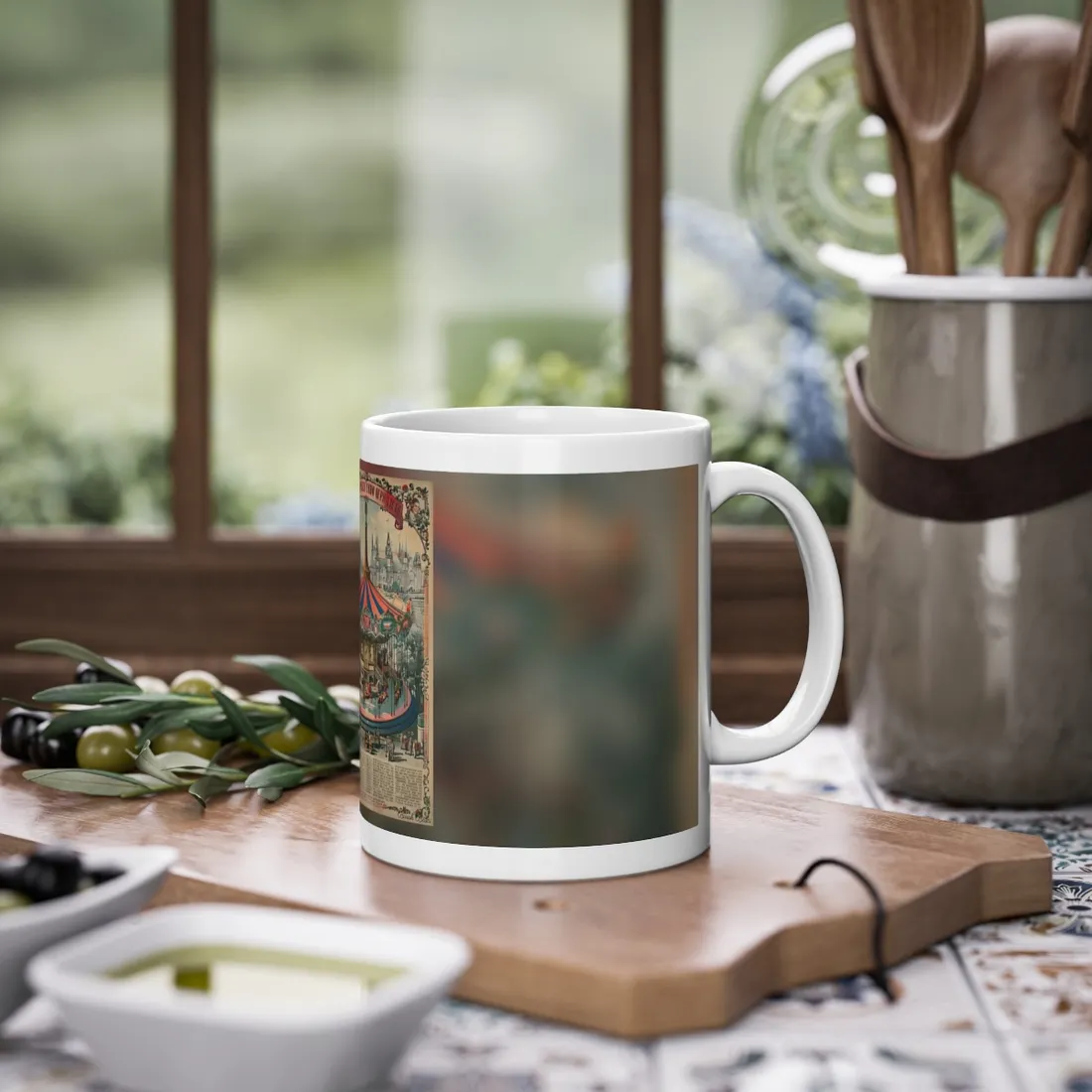 Vintage Disney Attraction Poster: Retro - Mug