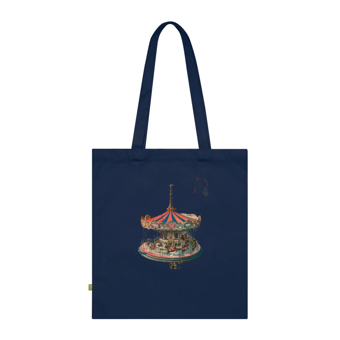 Vintage Disney Attraction Poster: Retro - Tote Bag (French Navy)