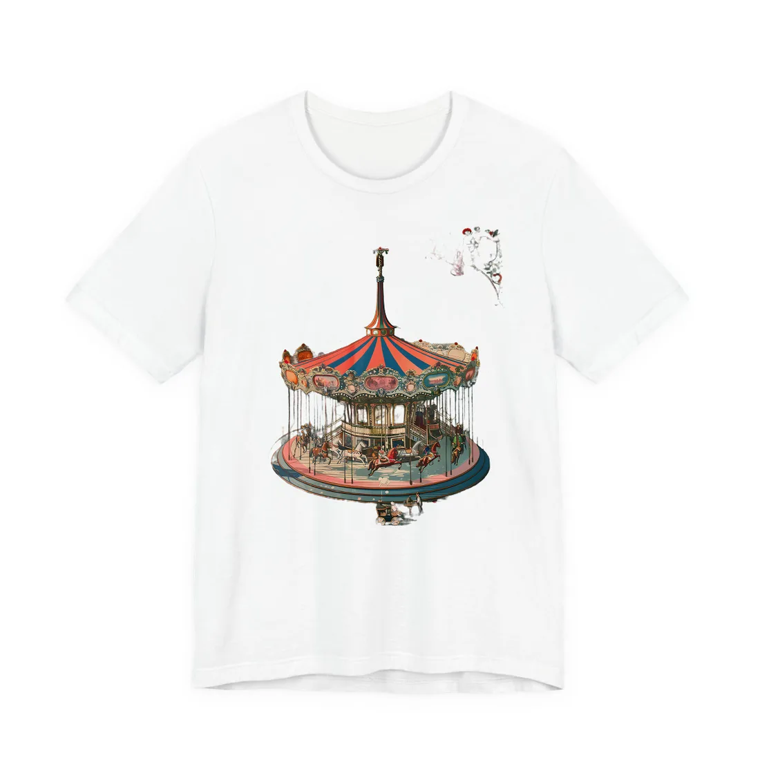 Vintage Disney Attraction Poster: Retro - T-Shirt (White)