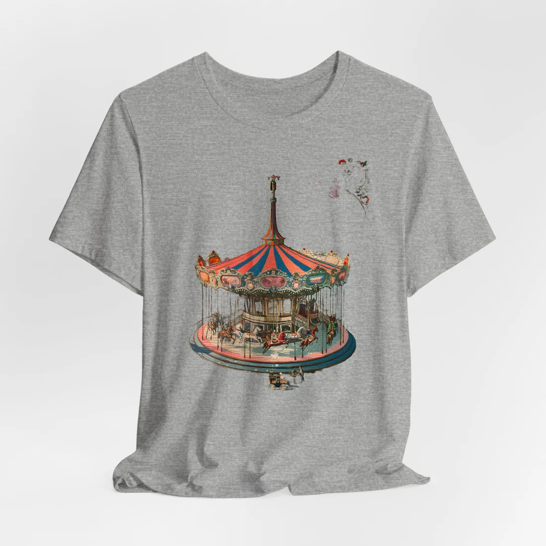 Vintage Disney Attraction Poster: Retro - T-Shirt (Athletic Heather)