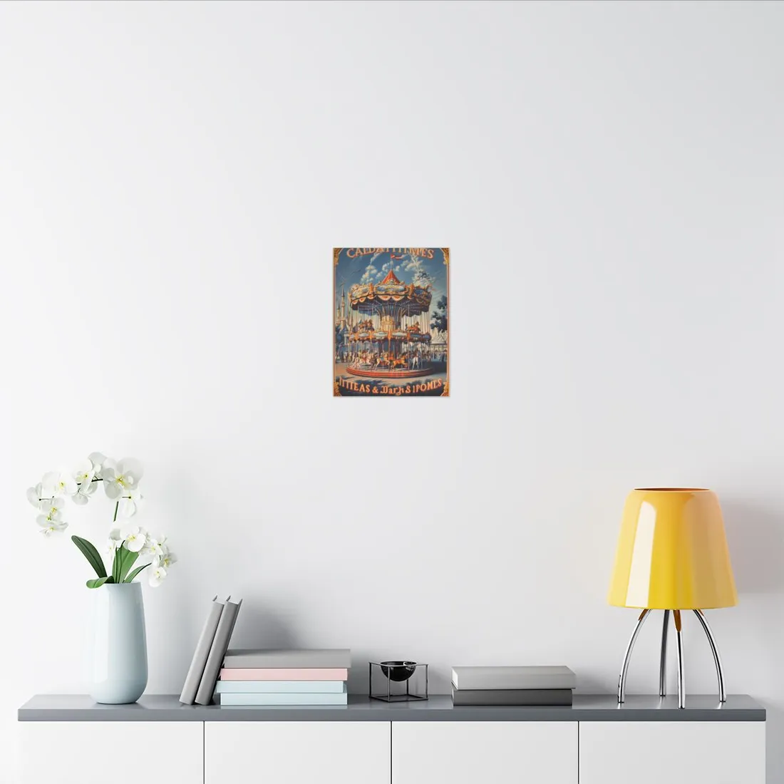 Vintage Disney Attraction: Retro-Themed - Canvas
