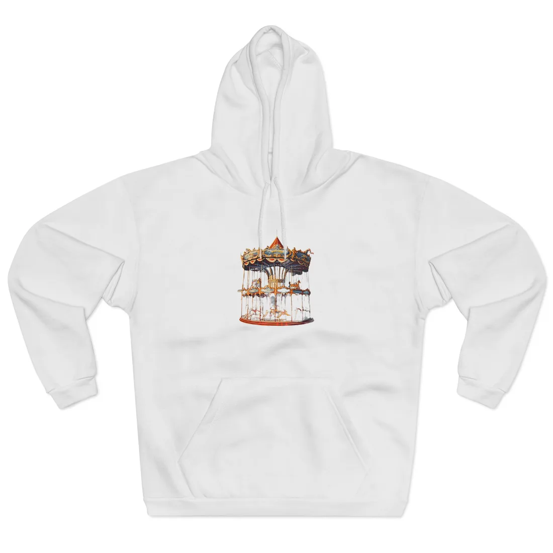 Vintage Disney Attraction: Retro-Themed - Hoodie (White)