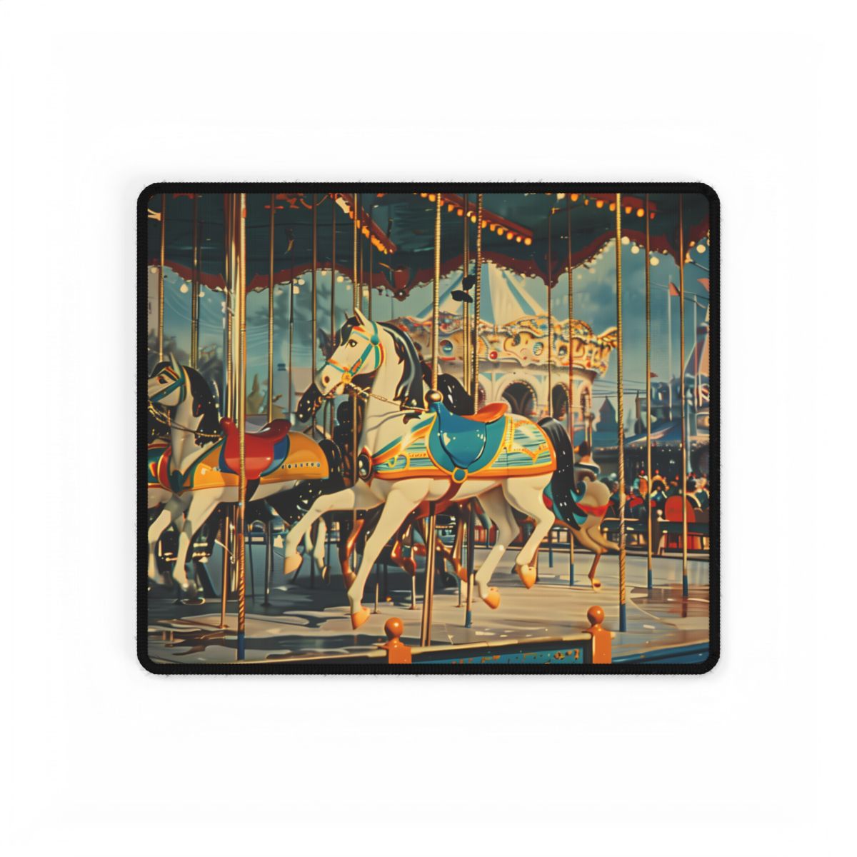 Vintage Disney World Disneyland Attraction Poster: Cinderella Castle - Desk Mat