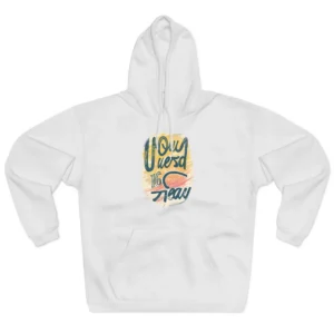 Retro Hand-Lettered Typography Hoodie