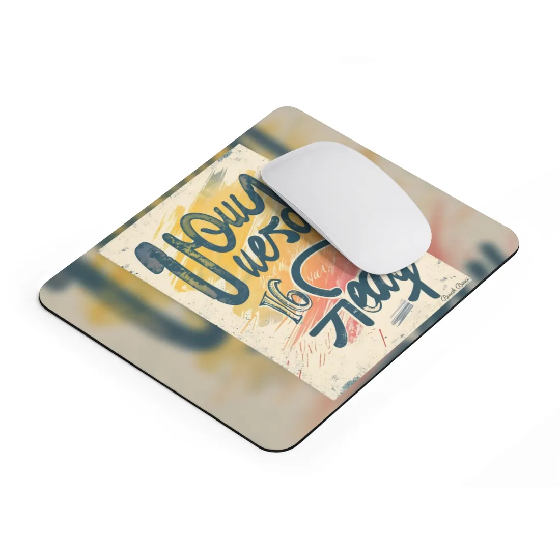 Vintage Distressed Artwork: 20 24 Batch 1 - Mouse Pad