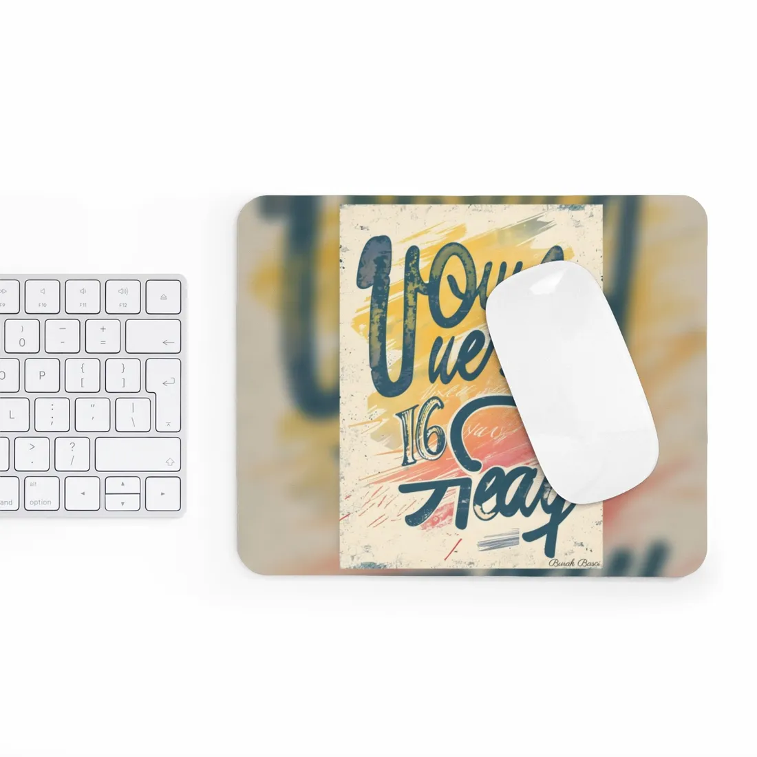 Vintage Distressed Artwork: 20 24 Batch 1 - Mouse Pad