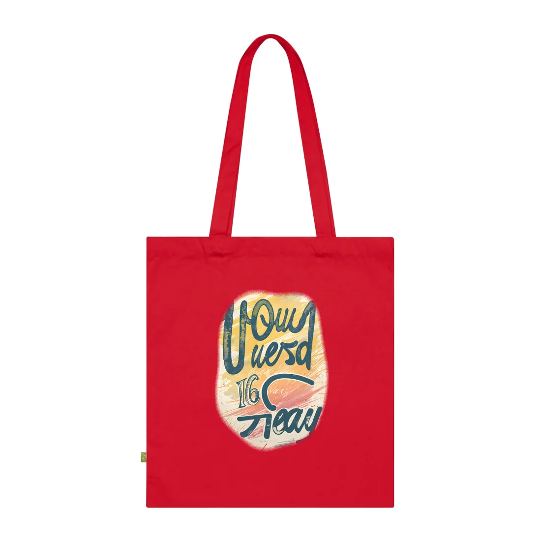 Vintage Distressed Artwork: 20 24 Batch 1 - Tote Bag (Classic Red)