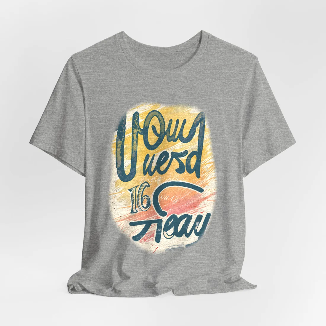 Vintage Distressed Artwork: 20 24 Batch 1 - T-Shirt (Athletic Heather)