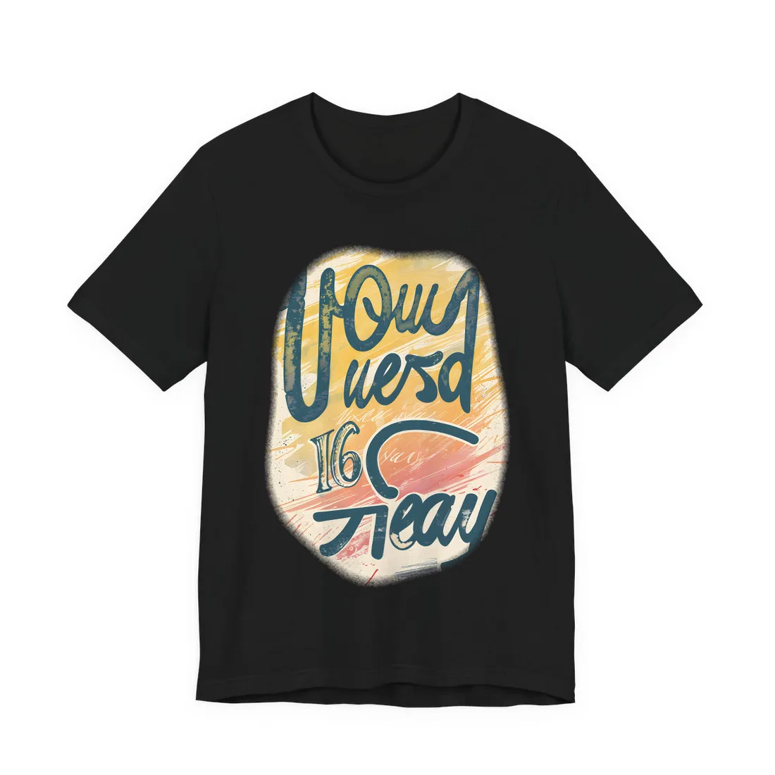 Vintage Distressed Artwork: 20 24 Batch 1 - T-Shirt (Black)