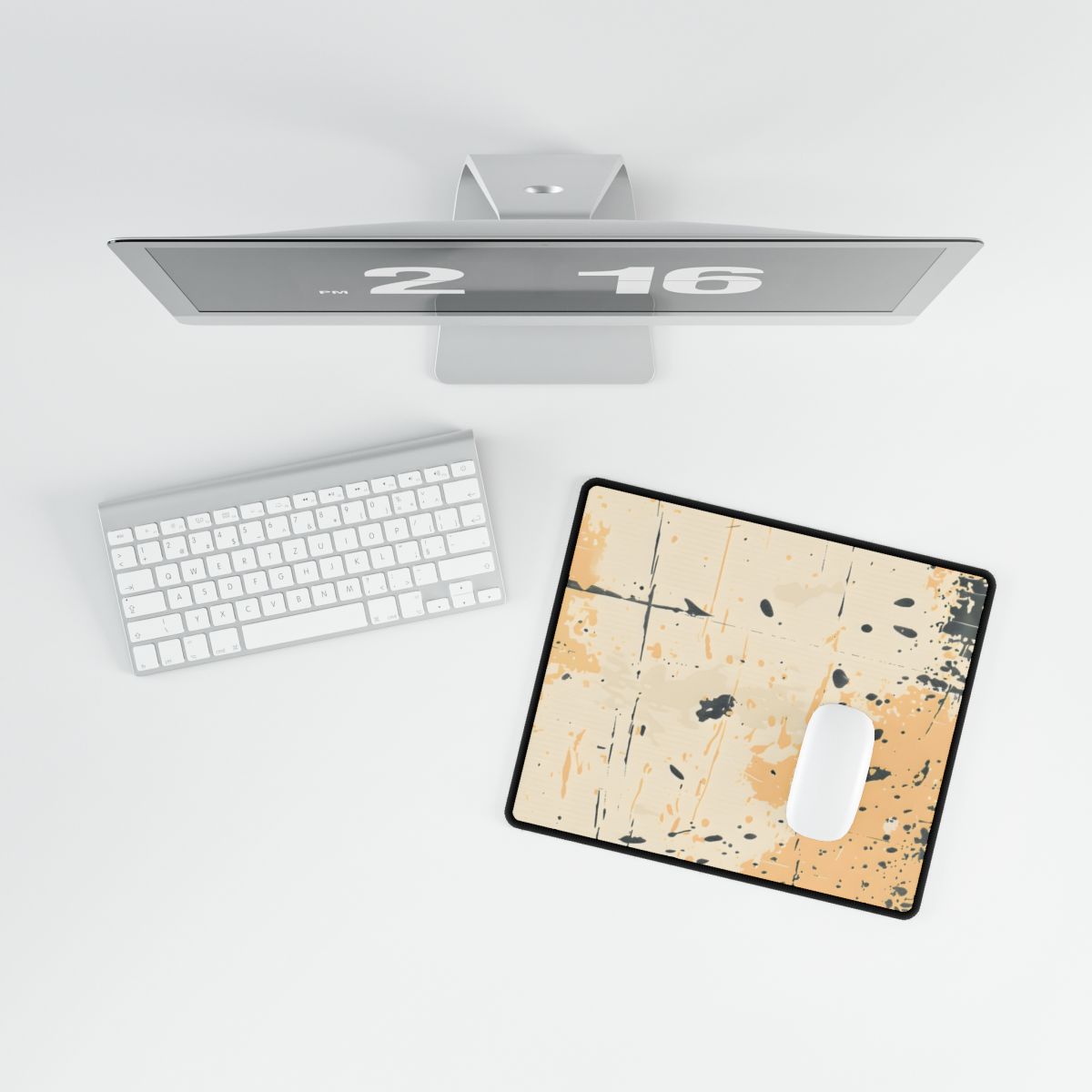 Vintage Distressed Batch 1: A Nostalgic Poster Artwork - Desk Mat