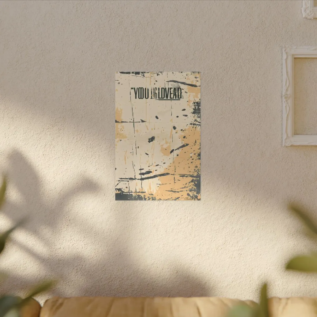 Vintage Distressed Batch 1: A Nostalgic Poster - Canvas