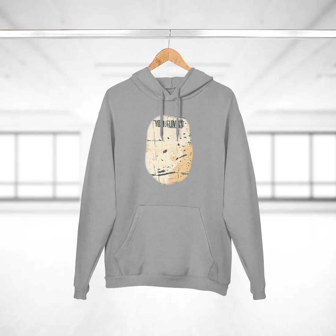 Vintage Distressed Batch 1: A Nostalgic Poster - Hoodie (Heather Grey)