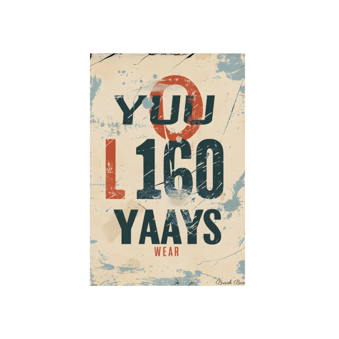 Vintage Distressed Poster: 20[24] Batch 1 - Metal Poster