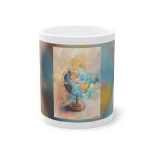 Vintage Desk Globe Mug