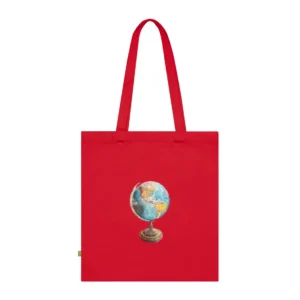 Vintage Desk Globe Tote Bag