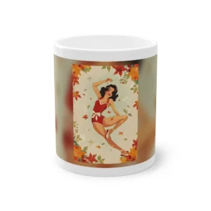 Autumn Pin-Up Dancer Mug