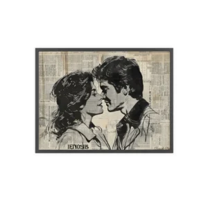 Nose to Nose Framed Poster