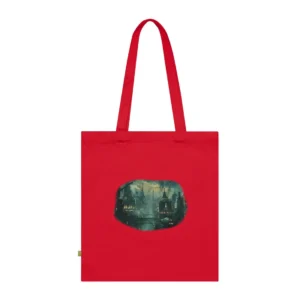 Art Deco City in Rain Tote Bag