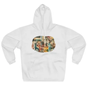Soccer Players Collage Hoodie