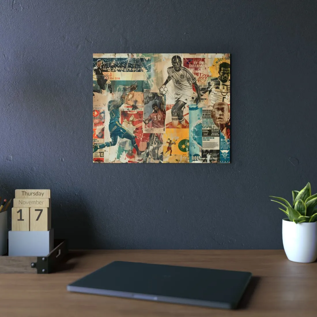Vintage World Cup Posters: A Historic Soccer Collection - Metal Poster