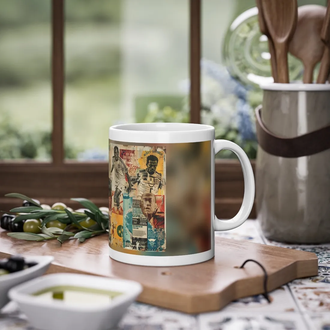 Vintage World Cup Posters: A Historic Soccer Collection - Mug