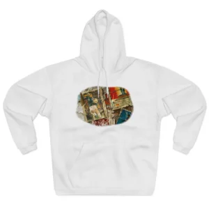 Vintage Soccer Posters Collage Hoodie