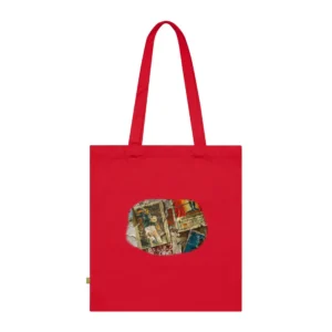 Vintage Soccer Posters Collage Tote Bag