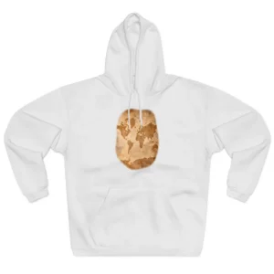 Vintage World Map Hoodie
