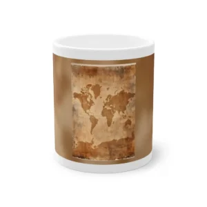 Vintage World Map Mug