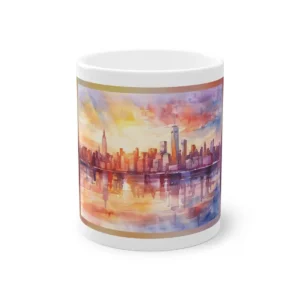 City Skyline at Sunset Mug