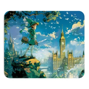 Adventurer Above the City Mouse Pad