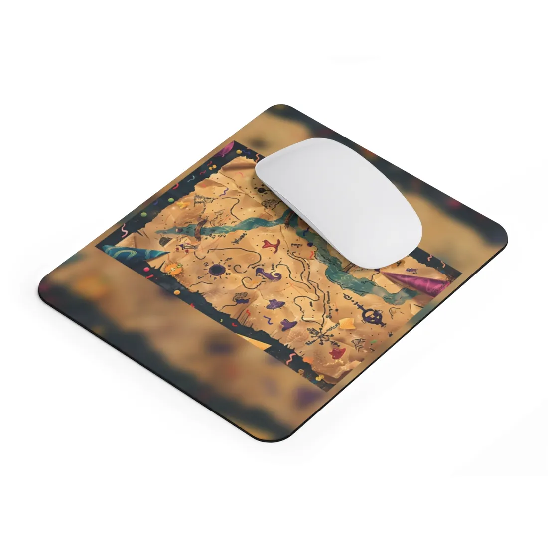 Whimsical Cartoon Portrait: Gentle Illustration of a Hero's Nose - Mouse Pad