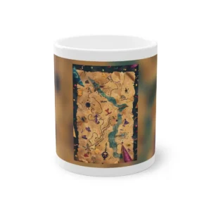 Treasure Map on Parchment Mug