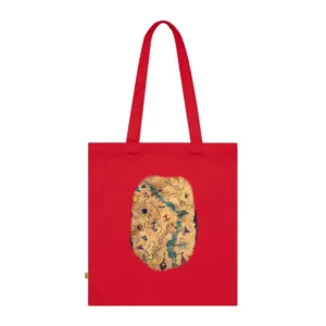 Treasure Map on Parchment Tote Bag