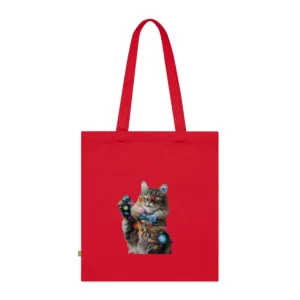 Confetti Cat Party Tote Bag