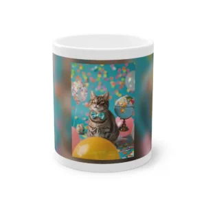 Tabby Cat in Bow Tie Mug