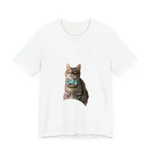 Tabby Cat in Bow Tie T-Shirt