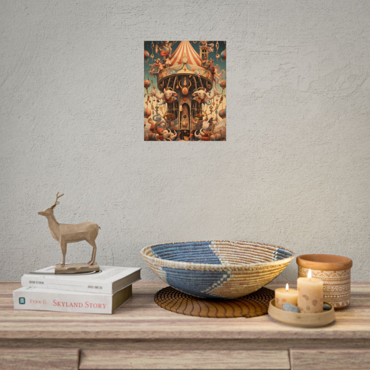 Whimsical Clockwork Circus: A 6 in Wonder - Poster