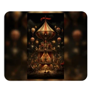 Circus Tower and Balloons Mouse Pad