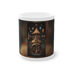 Circus Tent with Balloons Mug