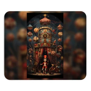 Circus Tower with Clown Mouse Pad