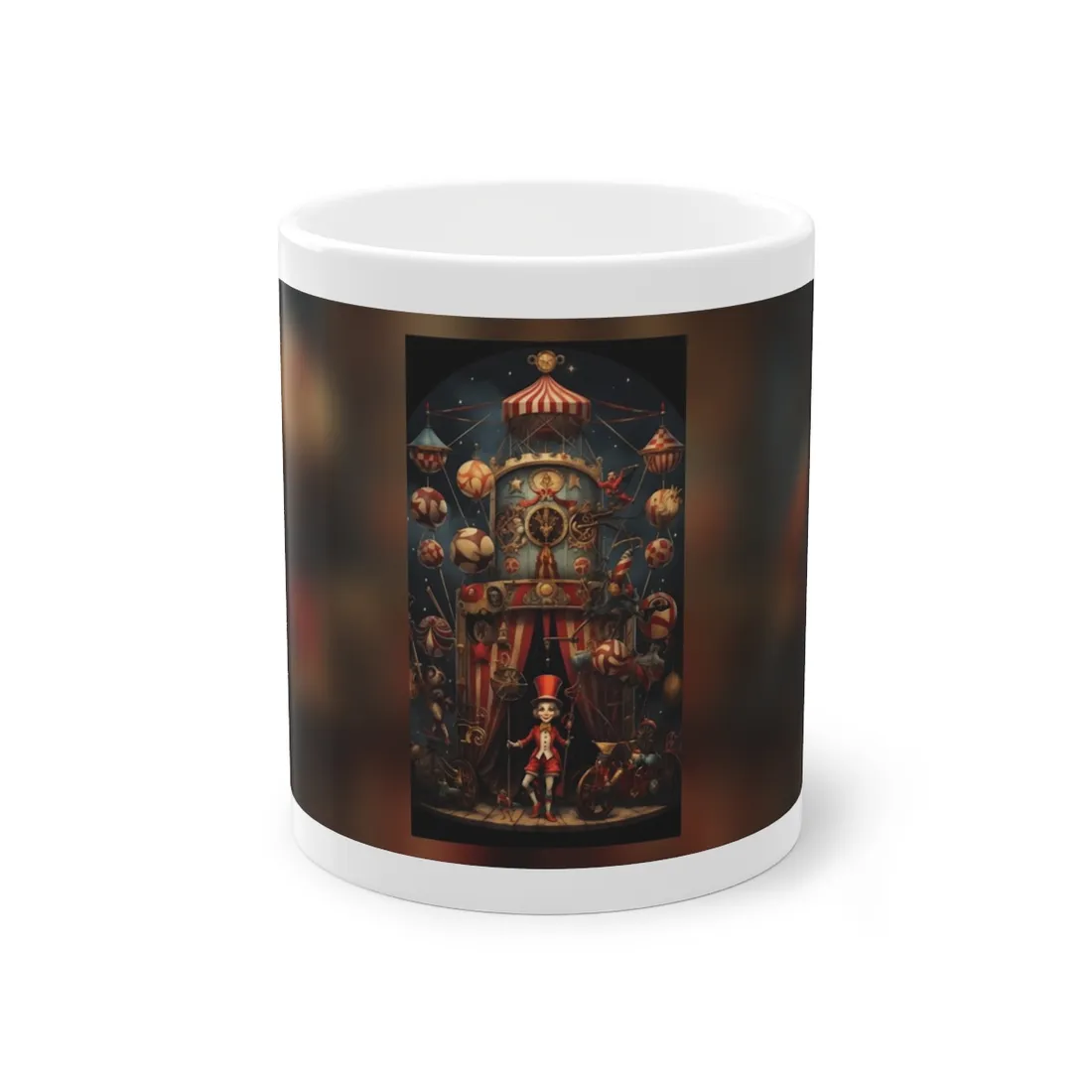 Whimsical Clockwork Circus: Fantastical - Mug