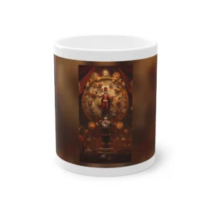 Circus Ringmaster Clock Wheel Mug