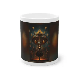 Woman in Top Hat Mug