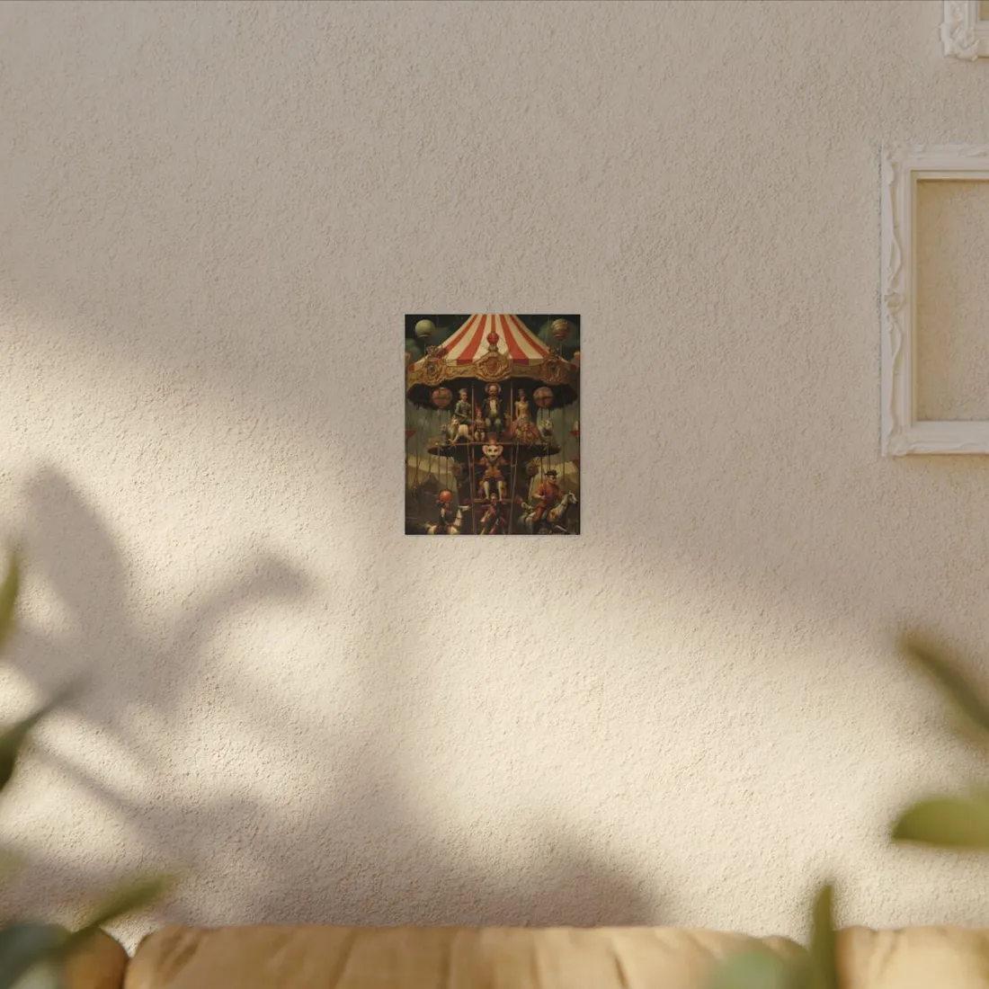Whimsical Fantastical Clockwork Circus Art: A Unique - Canvas