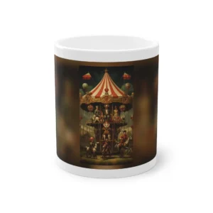 Vintage Circus Carousel Mug