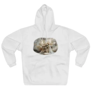 Pampas Grass and Rose Bouquet Hoodie
