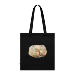Pampas Bridal Bouquet Tote Bag