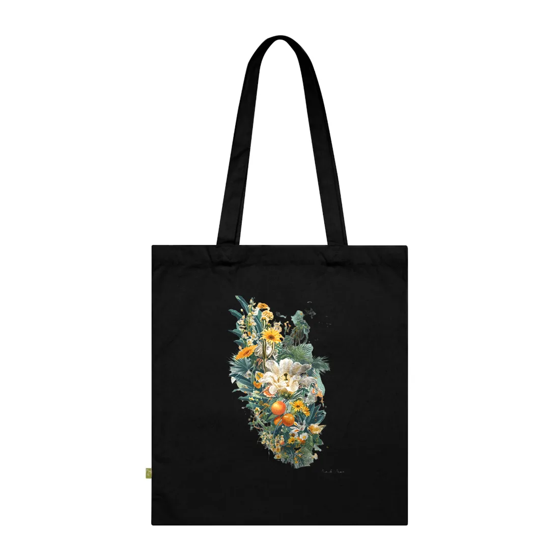 Whimsical Florida: Cartoonish State Map - Tote Bag (Black)