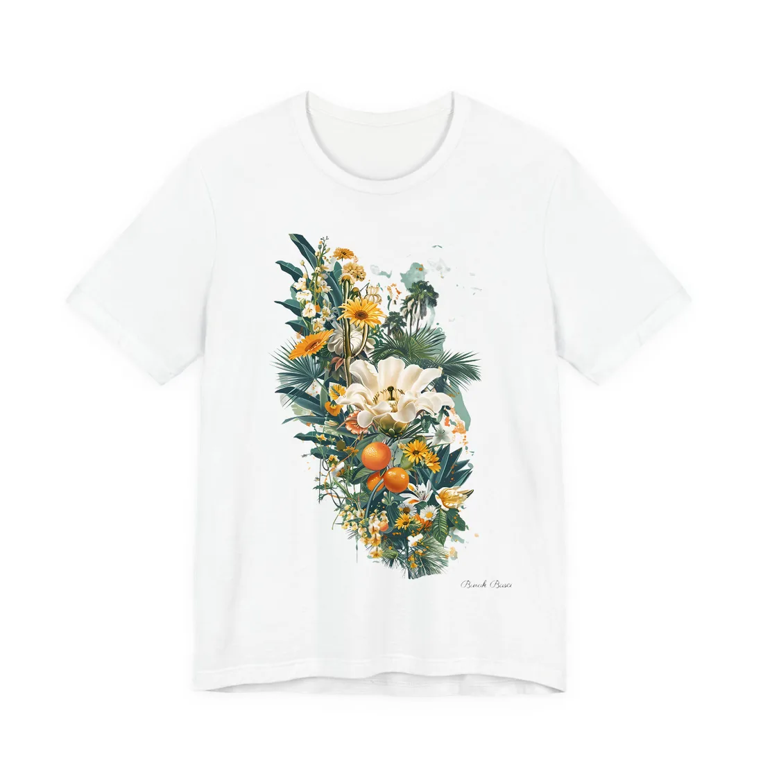 Whimsical Florida: Cartoonish State Map - T-Shirt (White)